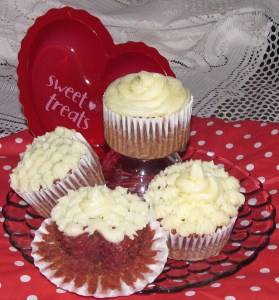 GF Red Velvet Cupcakes
