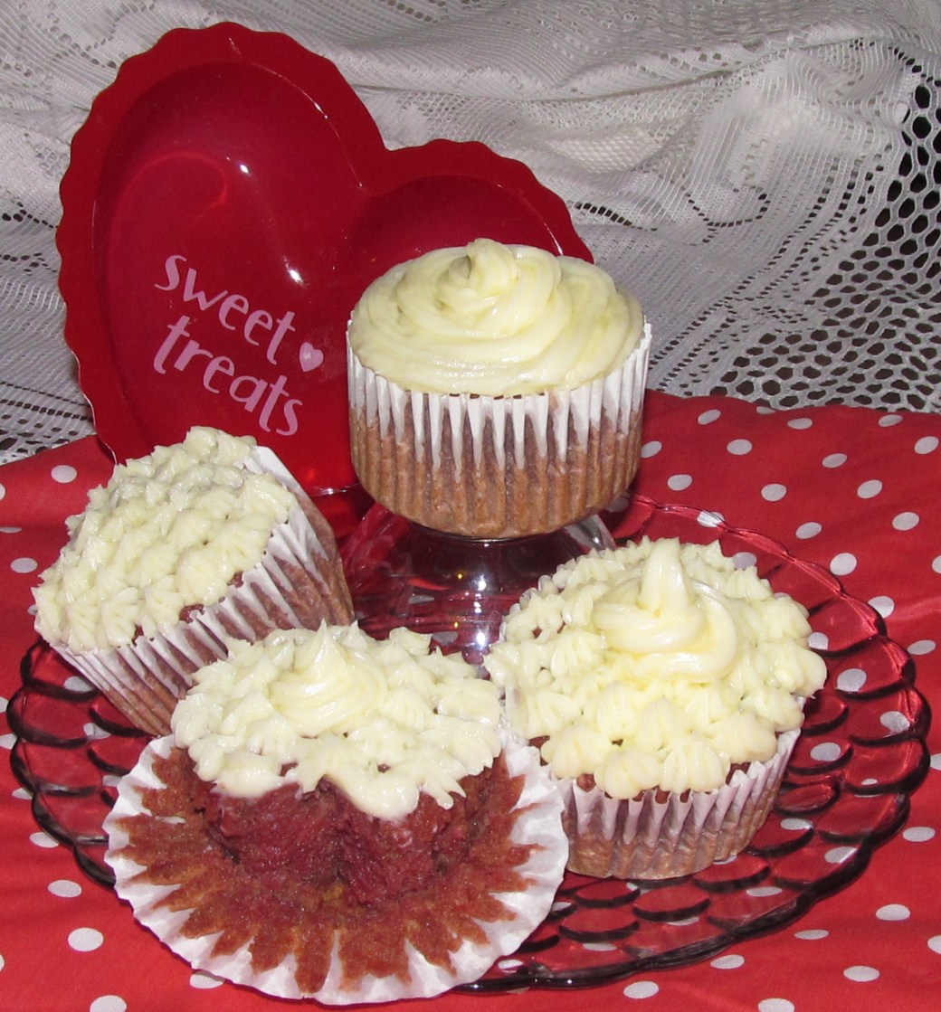 Gluten Free Red Velvet Cupcakes