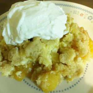 Peaches and Cream Crisp
