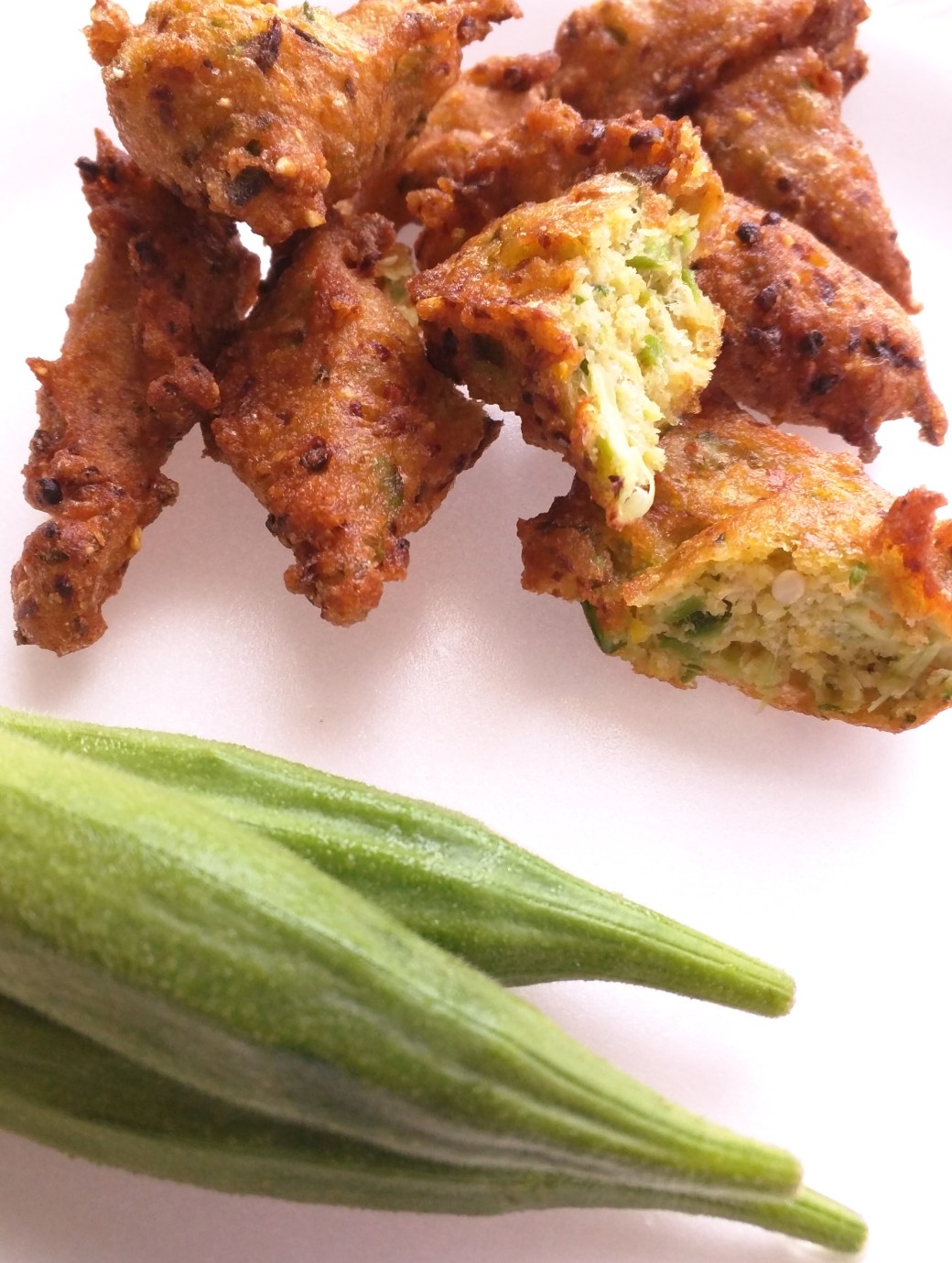 Okra Fritters