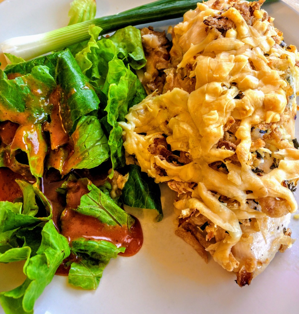 CrunchyOnion and Herb Parm Chicken2