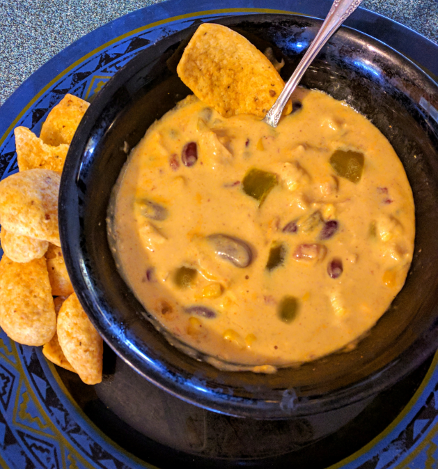 Cheesey Chicken Fajita Soup