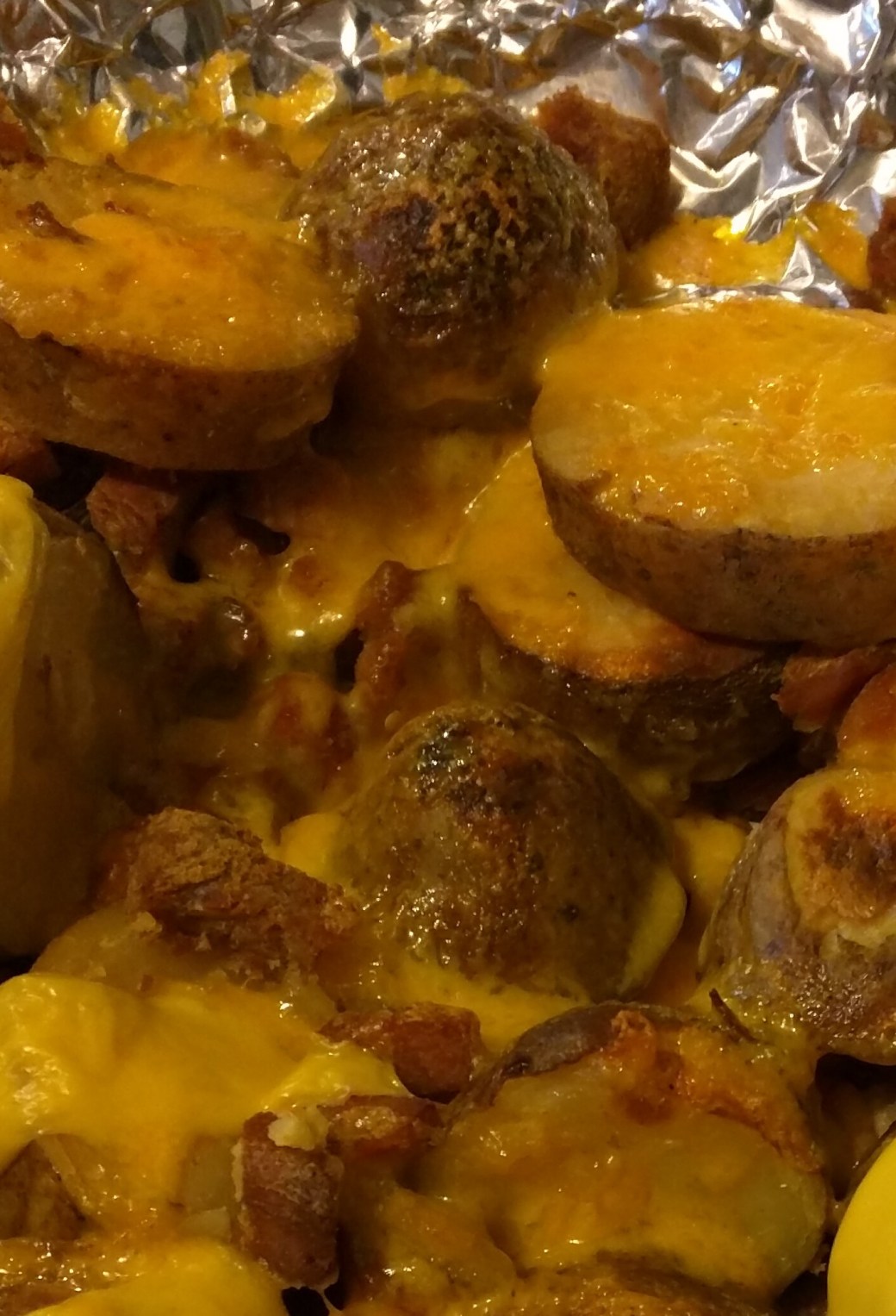 Slowcooker Ham and Potatoes