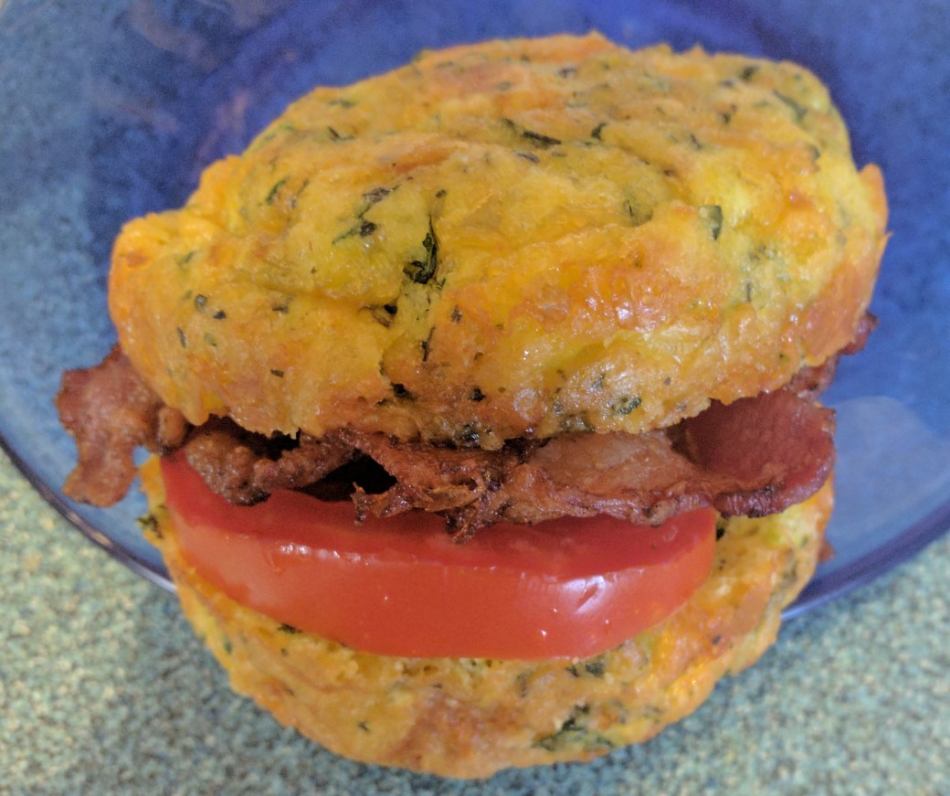 Cheesey Kale Biscuits